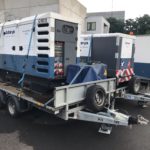 Generator op aanhangwagen huren