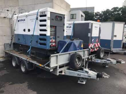 Generator on trailer Rental | Bulterys Mobile Power